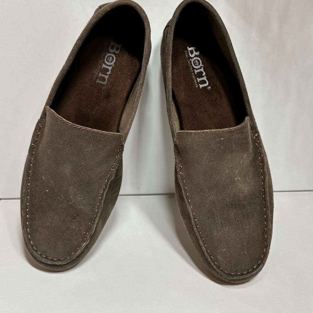 Born mens leather loafer size 9.5